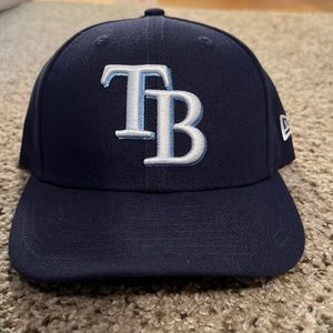 New Era Tampa Bay Rays Low profile fitted hat size 7